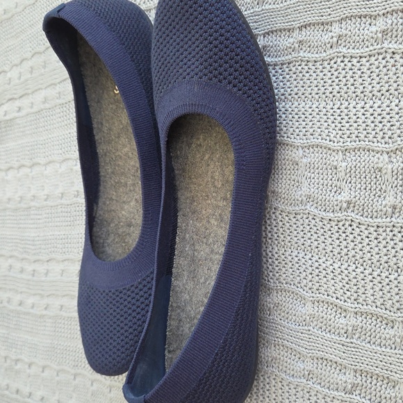 Allbirds Tree Breezer Navy Blue Womens Flats Size 10.5 EUC - Picture 6 of 7